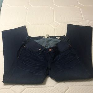 Madewell Maternity Cali Demi-Boot Cut - Hayes Wash